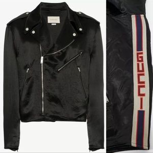 Men’s silk Gucci runway jacket